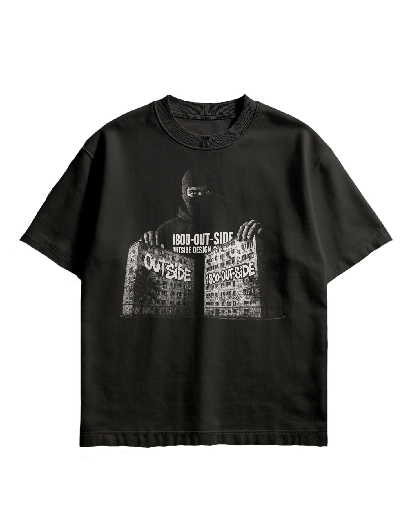 [1800 GRAFFITI] Oversized tee